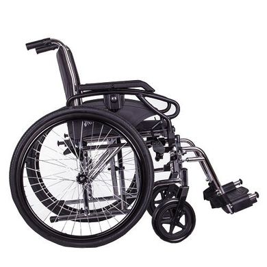 Инвалидная коляска OSD Millenium ІІІ с санитарным оснащением, ширина 45 см, хром OSD-STC3+WC