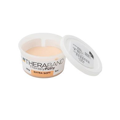 Терапевтический пластилин THERABAND, бежевый, очень мягкий, 85 г, 15436