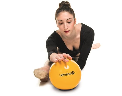 Мяч Ritmica LEDRAGOMMA , диам. 19 см, желтый