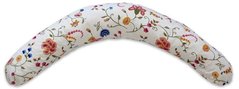 Наволочка для подушки Лежебока для беременных и отдыха "Relax" с рисунком «Весенние цветы»