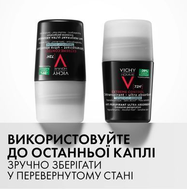 Интенсивный дезодорант-антиперспирант для мужчин "72 часа защиты" 50 мл, Vichy, 10724