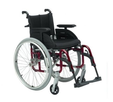 Активная коляска Invacare Spin X, ширина 45,5 см, красный