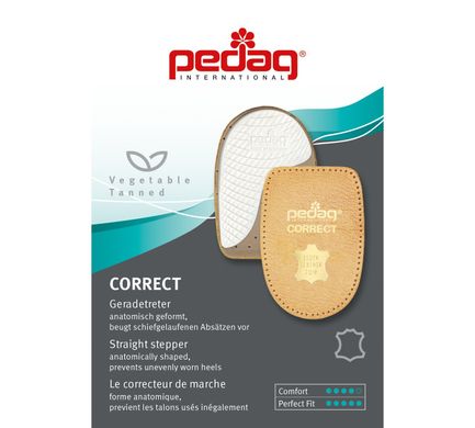 Correct - Подпяточник корректирующий при неравномерном снашивании обуви, PEDAG, 129
