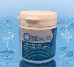 Таблетки для септика та септика біоутілізатор ПІЛЛБАКТ Pillbakt 40 таблеток, Піллбакт