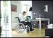 Полегшений інвалідний візок Invacare Action 4 Base NG, ширина 43 см, темно-червоний