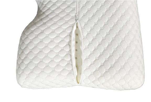 Подушка ортопедическая с эффектом памяти Olvi J2531 Soft с выемкой для плеча, J2531S