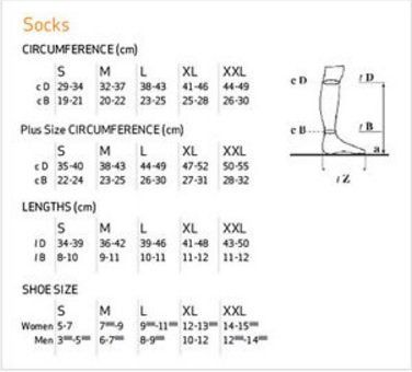 Шкарпетки Solidea Active Power Unisex, закритий носок, чорний, 4-XL