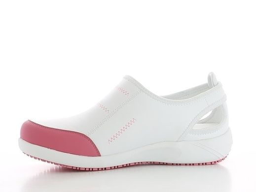 Туфлі Lilia ESD SRC, колір Біло-червоний, Oxypas