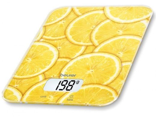 Весы кухонные BEURER KS 19, желтый (lemon)