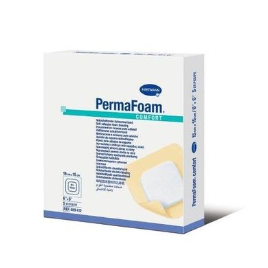 Повязка Permafoam Comfort 15x15см , №3, HARTMANN, 409411