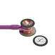 Стетоскоп Littmann Cardiology IV, сливовый с головкой цвета радуги на фиолетовой ножке, мод. 6205