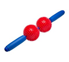 Мячи игольчатые с ручкой (2 больших мяча) М-402, Тривес