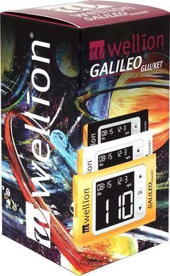 Глюкометр Wellion Galileo GLU/KET (глюкоза та кетоні), we-41