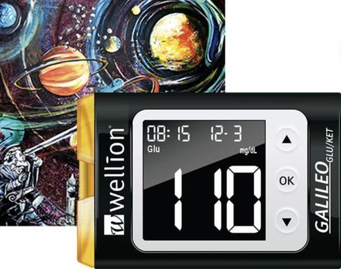 Глюкометр Wellion Galileo GLU/KET (глюкоза та кетоні), we-41