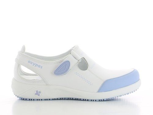 Туфлі Lilia ESD SRC, колір Біло-блакитний, Oxypas