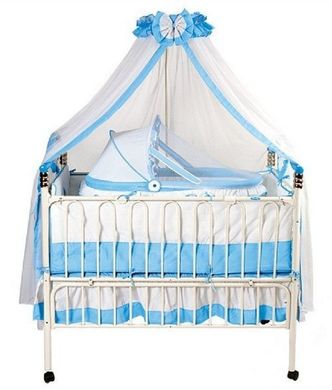 Дитяче ліжечко Geoby TLY-632R-RBLU, блакитний