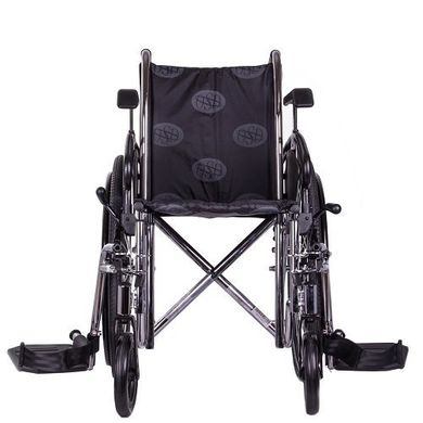 Візок інвалідний OSD MILLENIUM III, ширина 50 см, хром + насос OSD-STC3
