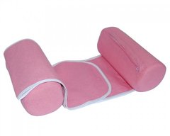 Подушка ограничитель для новорожденных OLVI, розовый