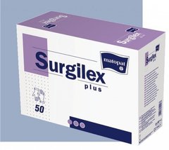 Перчатки хирургические стерильные не припудренные Matopat Surgilex, 50 пар, р. 6, 83-00070