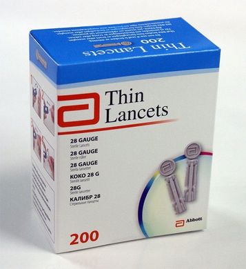Ланцеты Thin Lancets 200 шт.