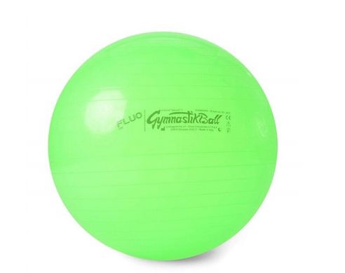 М'яч Gymnastik Ball LEDRAGOMMA STANDARD FLUO, діам. 65 см, зелений