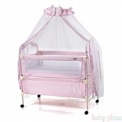 Детская кроватка Geoby TLY-900R-B22, розовый