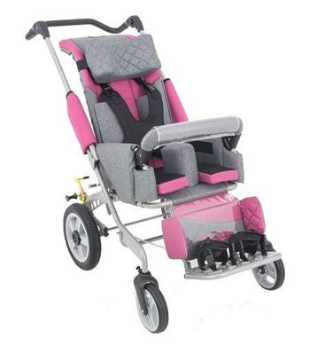 Специальная коляска Racer Evo размер 2, цвет розовый, AkcesMed, RC_0002e