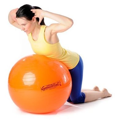 М'яч Gymnastik Ball LEDRAGOMMA Standard, діам. 42 см, яскраво зелений