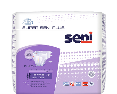 Підгузки Super Seni Plus (3) Large, 10 шт. Air , 14127