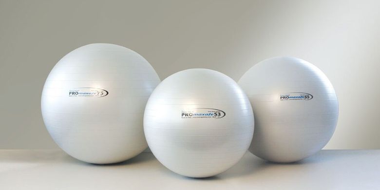 М'яч LEDRAGOMMA PROmaxafe, діам. 65 см, сріблястий