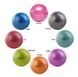 М'яч Gymnastik Ball LEDRAGOMMA Maxafe, діам. 65 см, фуксія