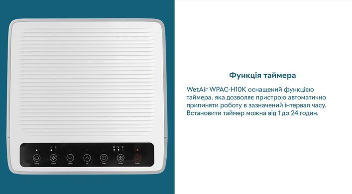 Кондиціонер мобільний WetAir WPAC-H10K