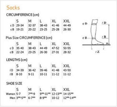 Носки Solidea Active Speedy Unisex, закрытый носок, черный, 4-XL
