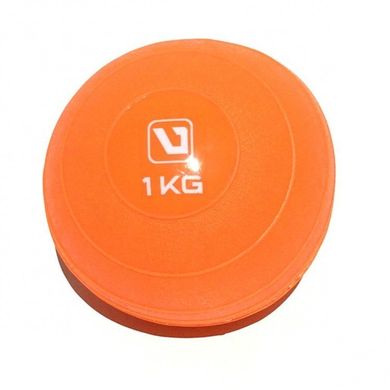 Медбол LiveUp Soft Weight Ball, помаранчевий