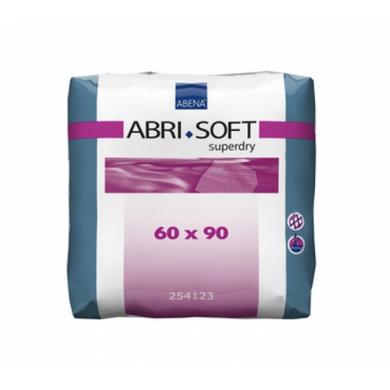 Пеленки поглощающие Abri-Soft Superdry 60x90см, 1500 мл, 30 шт., ABENA, 254123