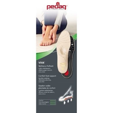 Viva Da - Ортопедична каркасна устілка-супінатор для літнього закритого взуття, PEDAG, 187