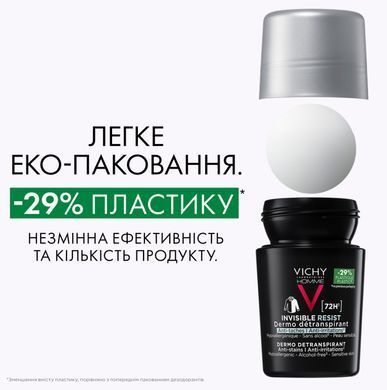 Шариковый дезодорант-антиперспирант для мужчин, 72 часа защиты от пота и запаха 50 мл, Vichy, 1337478