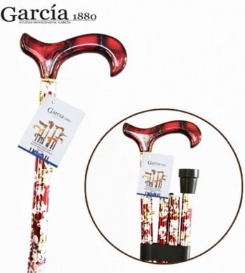 Складная трость, метакрилатная рукоятка Garcia 322