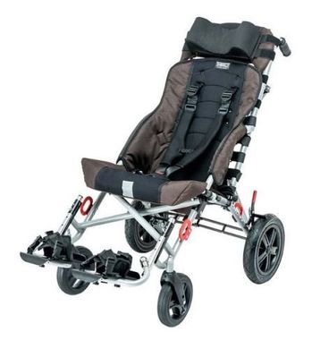 Специальная коляска Ombrelo размер 4, цвет коричневый, AkcesMed, ОМ_0004