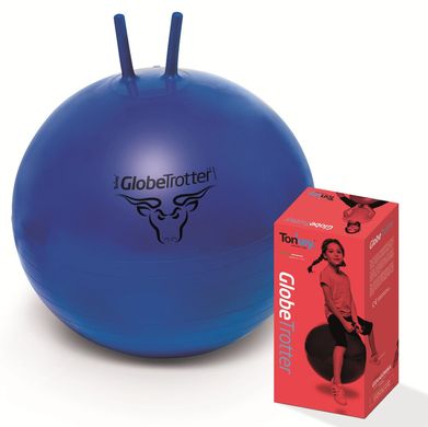 Мяч з рожками Big Globetrotter LEDRAGOMMA , диам. 53 см, синий