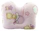 Подушка ортопедическая для младенцев (бабочка) ОП-2 J2302 OLVI с рисунком «Звёздочки на розовом»