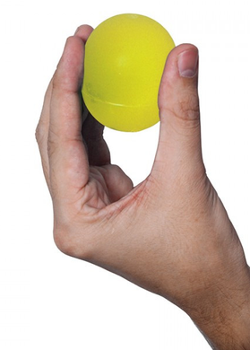 Мяч тренажер для разработки кисти Thera-Band, желтый
