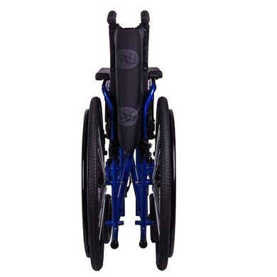 Коляска инвалидная OSD MILLENIUM III, ширина 50 см, голубая + насос OSD-STB3