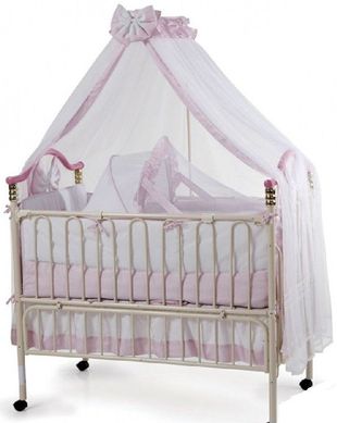 Дитяче ліжечко Geoby TLY-632R-RPUR, рожевий
