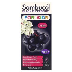 Сироп из черной бузины, для детей, Sambucol, 230 мл