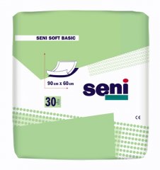 Пелёнки SENI Soft Basic(90x60см) 30шт., 27706